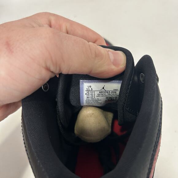 NIke Air Jordan Access “Bred/Black Gym Red White” AR3762-006 main image 6
